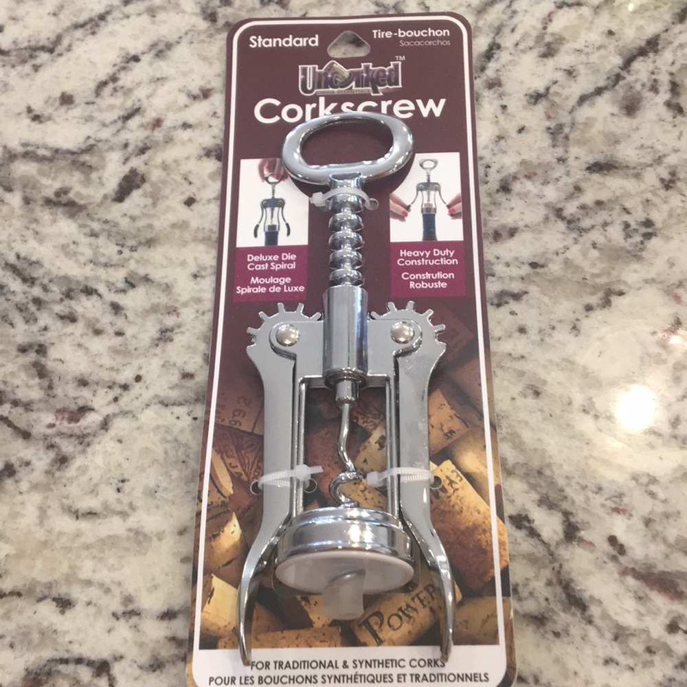 COPY - COPY - NWT   Uncorked cork screw